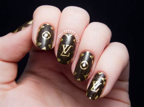 louis vuitton nail stickers|louis vuitton nail design.